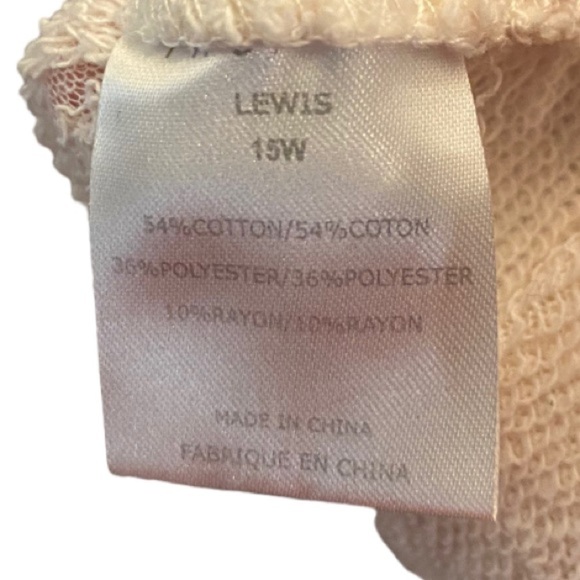 IRO Jeans Boho Distressed Raw Edge/Hem Cap Sleeve Sweatshirt Short Sleeve Top L - Picture 9 of 13